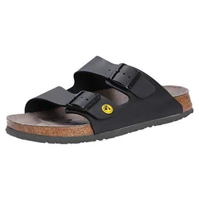 Imagen de BIRKENSTOCK Arizona Zapatillas de trabajo antiestáticas (talla 48), color Negro, 43 EU