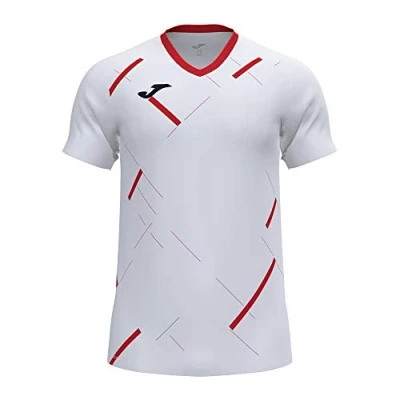 Imagen de Joma Tiger III Camiseta, Hombre, Blanco Rojo, 2XS