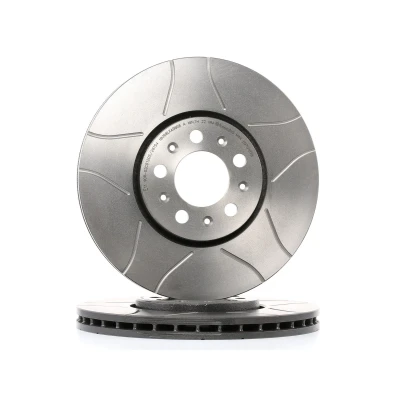Imagen de BREMBO MAX LINE 09.7010.76 Disco de freno 288 25 5 ventilación interna, ranurado revestido altamente carbonizado con tornillos SEAT: Ibiza 3 norauto,