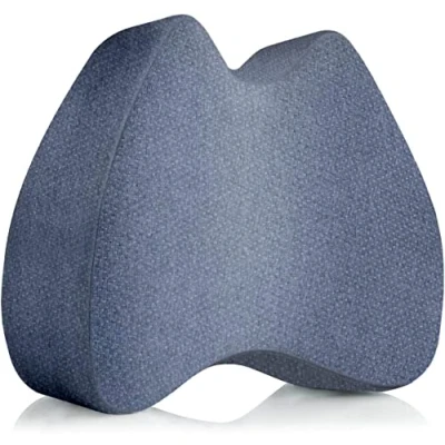 Imagen de Cojín de posicionamiento ortopédico espuma viscoelástica para las rodillas y pierna Funda térmica secado rápido ergonómico una postura idónea al dormir lado