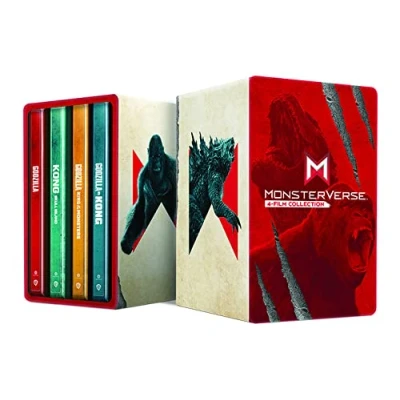 Imagen de Godzilla/Kong Collection 4 films : Godzilla + Roi des monstres Kong Skull Island vs [Francia] [4k Ultra HD Blu Ray]