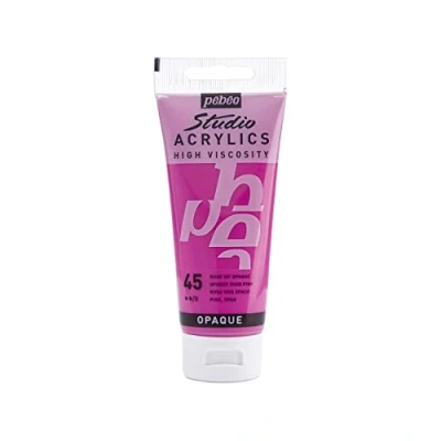 Imagen de Pébéo Acrílico Fine Studio Pintura acrílica Rosa VIVI Opaco 100 ml