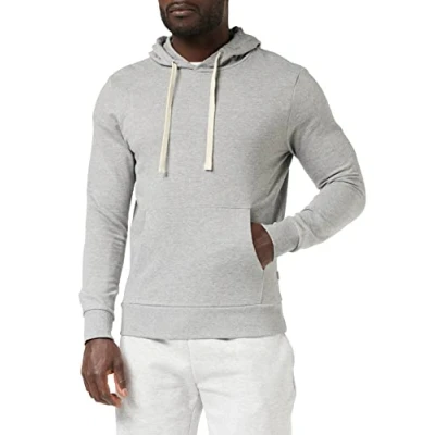 Imagen de Jack &amp; Jones JJEHOLMEN Sudadera con Capucha Noos 12136885 para Hombre Gris (Melange Claro/Ajuste Regular) XS