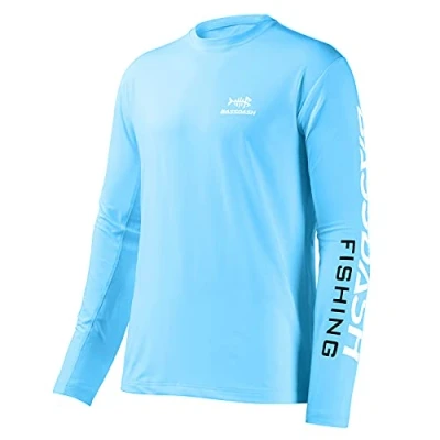 Imagen de Bassdash Camisetas de Pesca para Hombre protección Solar UV UPF 50+ Camiseta Manga Larga