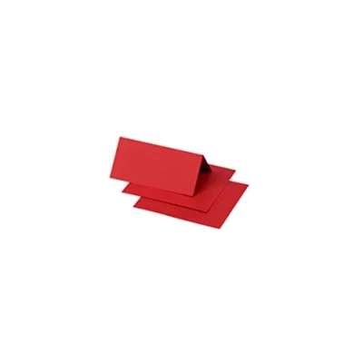 Imagen de Clairefontaine Ref 75025 C Pollen Paquete de 25 Sobres marcaprecios 8 x 8,5 cm, color rojo granate