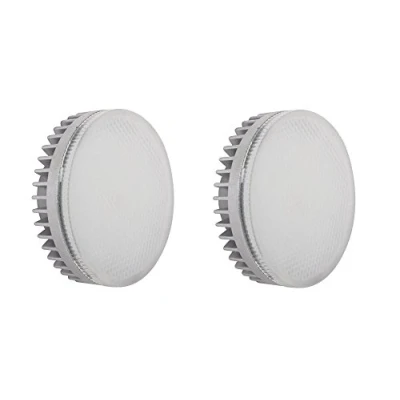 Imagen de Masonanic Bombillas LED GX53 de 9 W repuesto CFL, luz blanca cálida cómoda 3200 K
