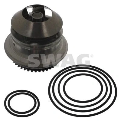 Imagen de SWAG 30 93 9885 Bomba de agua 41 Fundición aluminio con junta anular Metal sin carcasa (cárter) VOLKSWAGEN: LT 28 46 2 Kasten, 35 II Bus