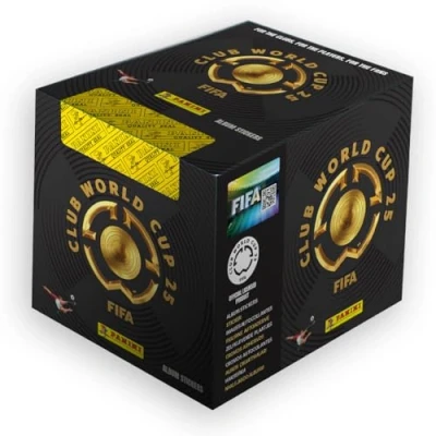 Imagen de Panini Colección de pegatinas del Club Mundial la FIFA World Cup 2025 (caja 50 bolsas)