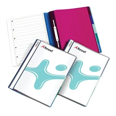 Imagen de Rexel SRexel Funda para documentos (polipropileno, 5 separadores, índice de colores, A4)