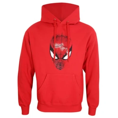 Imagen de Sudadera Con Capucha Unisex Spider man Crest Xxl Rojo