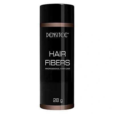 Imagen de Fibras Capilares Color Castaño Medio 28 gr Queratina Caida de Cabello Keratin Fibers Perdida Hombres y Mujeres Retoca Raices Canas Disimula al Instante Calvicie DENSITEE