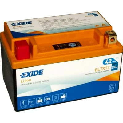 Imagen de EXIDE Li ion ELTX12 Batería de arranque 12V 3,5Ah 210A