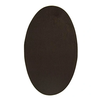 Imagen de 2 rodilleras de Ante color Marrón termoadhesivas para planchar. Coderas proteger tu ropa y reparación pantalones, chaquetas, jerseys, camisas. 16 x 10 cm. Ref. 96