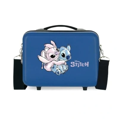 Imagen de Disney Fun Stitch Nececer Adaptable Morado 29x21x15 cms Rígido ABS 9,14L 0,8 kgs