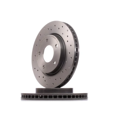 Imagen de BREMBO 09.B647.1X Disco de freno 276 26 5 perforado/ventil. int. revestido altamente carbonizado MITSUBISHI: Lancer 8, 8 Limousine