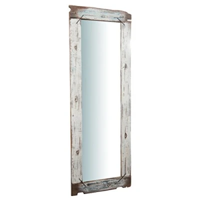 Imagen de Biscottini Espejo Grande Pared Cuerpo Entero 180x3x66 cm Made in Italy en Madera Largo y de pie