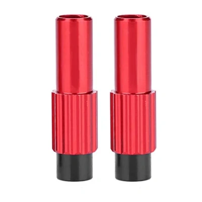 Imagen de Alomejor Perno del ajustador de la Bicicleta Conector Cambio Marchas Cable Freno 1 par para Carretera montaña(Red)