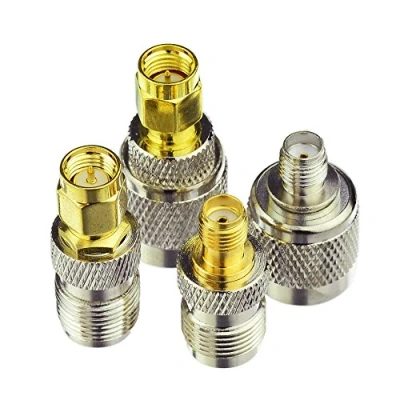 Imagen de Eightwood Adaptador SMA para Antena a TNC Tipo 4 4G LTE Wirelesse Wi Fi enrutador WLAN LAN