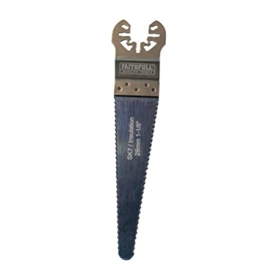 Imagen de Faithfull FAIMFWAVY Cortador de espuma y aislamiento oscilante multifunción, compatible con la mayoría marcas populares, plata, longitud corte 100 mm