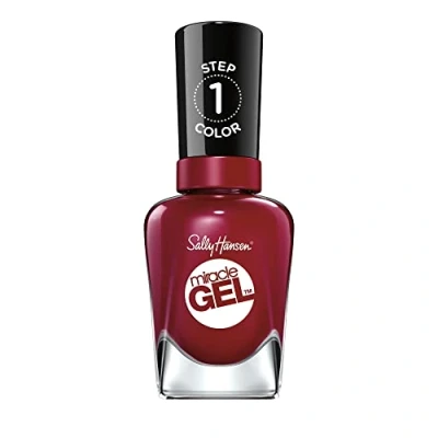 Imagen de Sally Hansen Nail Polish Miracle Gel 440 Dig Fig Żelowy lakier do paznokci bez konieczności użycia lampy UV/LED 14.7ml