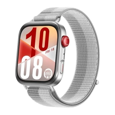 Imagen de HUAWEI Watch FIT 4 Smartwatch, 100 Modos de Entrenamiento, Ultrafino, Monitor Actividad Física, hasta 10 Días Duración, iOS &amp; Android, Carcasa Aluminio, Display AMOLED, GPS, Gris