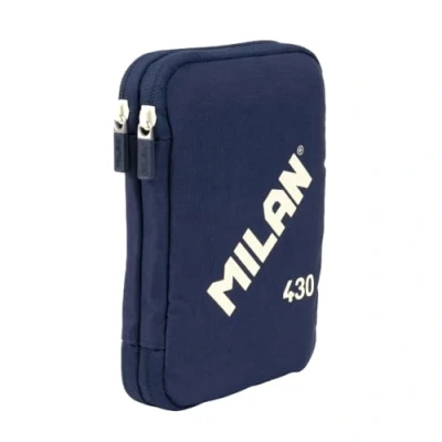 Imagen de MILAN® Plumier 2 pisos con contenido MILAN 430 since 1918, azul