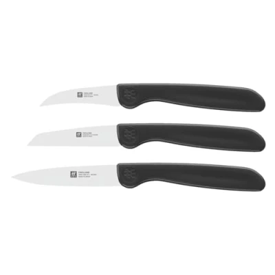 Imagen de Zwilling 38115 001 Set 3 Cuchillos guarnecer con Hoja endurecida al frío Friodur, Acero Inoxidable