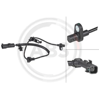 Imagen de A.B.S. 30189 Sensor de ABS activo 530 negro FORD: Mondeo 5 Kombi, S Max Mk2 norauto, oscaro, mister auto