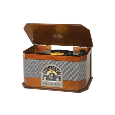 Imagen de Tocadiscos Tt 1040 Bt Radio + Legn Osc