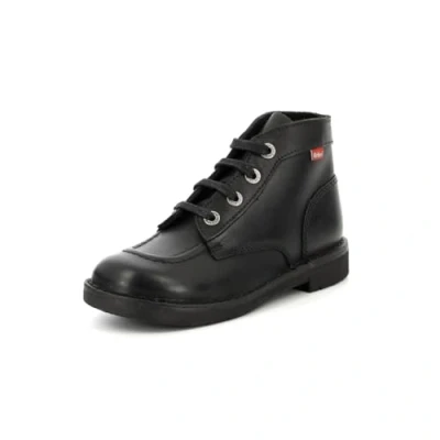 Imagen de Kickers Kick Col, Botas Slouch para Niñas, Negro (Noir Vernis Perm 83), 39 EU