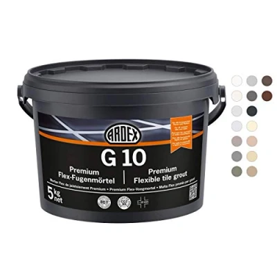 Imagen de Ardex G10 Mortero flexible para juntas (5 kg), color beige