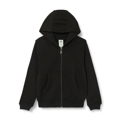 Imagen de Mukua Byron Kids, Sudadera niños con cremallera y capucha, color Black, Talla 7/8