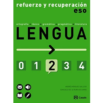 Imagen de Refuerzo y recuperación de Lengua 2 ESO (2015) 9788421857526 (Cuadernos ESO)