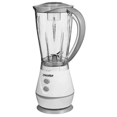 Imagen de Mesko MS 4060g Batidora de Vaso 1 Litro, 500W, 2 Velocidades, Cuchillas Acero Inoxidable, Libre BPA