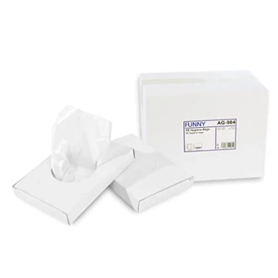 Imagen de Funny AG 984 Pack de 48 dispensadores x 25 bolsas higiénicas, color blanco