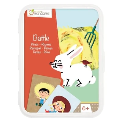 Imagen de Clairefontaine ES Décopatch CO103O Avenue Mandarine Juegos de cartas, Batalla [podría no estar en español]