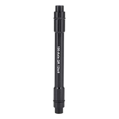 Imagen de Broco Bicicleta Thru 12mm Adaptador del Cubo Eje de 9mm Cierre RÁPIDO Negro