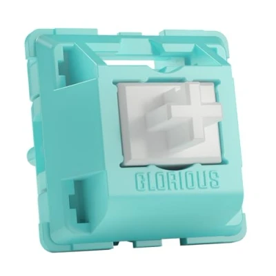 Imagen de Glorious Gaming 36 switches para teclado mecánico Lynx (lineales) Apto teclados GMMK 2/PRO y numéricos GMMK, pulsación suave, función rápida, 43 g de acción, fijación 5 pines Engrasados