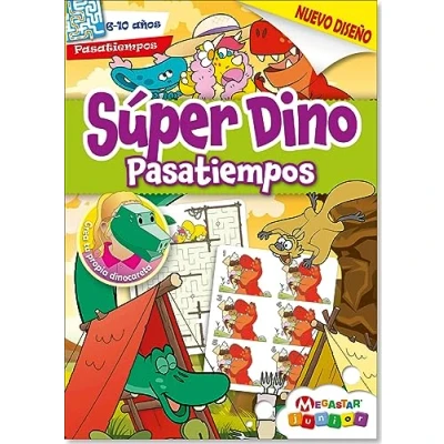 Imagen de SUPER DINO PASATIEMPOS 01 (MEGASTAR JUNIOR)