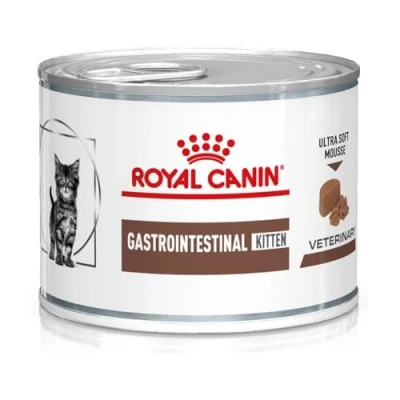 Imagen de Royal Canin Comida Húmeda Gastrointestinal Kitten Paté para Gatitos, 12X195GR
