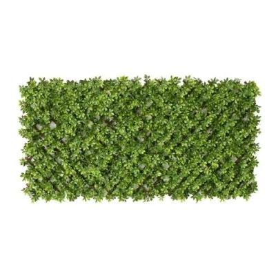 Imagen de LOLAhome Celosía Extensible con seto Artificial Premium Boj de 1,8x0,9 m Realista y Natural, Alta Ocultación, Tratamiento UV, No inflamable, Transpirable para Jardín, Balcón, Terraza o Piscina