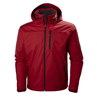 Imagen de Helly Hansen Crew Hooded Midlayer Jacket Hombre, Rojo, S