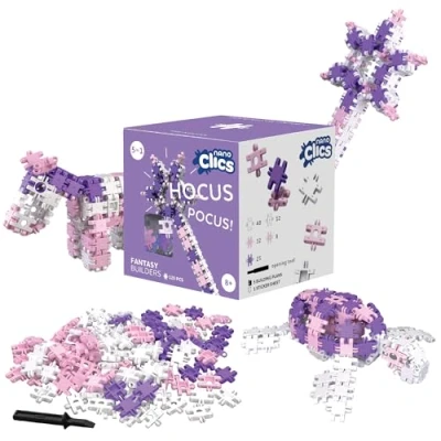 Imagen de Nano Clics Fantasy Builders 125, Construction Toys for Children Ages 8 and up, Creative Educational in a 125 Piece Set, Building Blocks Girls Boys, Durable
