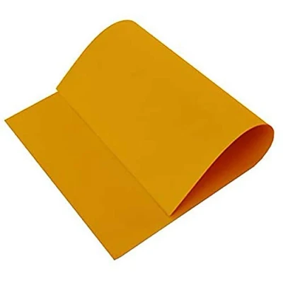 Imagen de VIGIVISION Goma Eva 10 láminas 40x60 cm, 2mm Color Naranja.