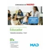 Imagen de Educador (grupo Iii) De La Comunidad Madrid. Temario General Y Test