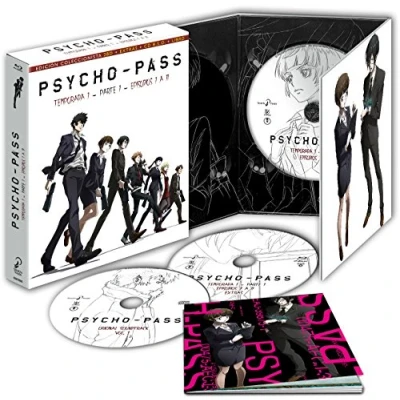 Imagen de Psycho Pass Temporada 1 Parte 1. Blu Ray. Edición Coleccionista. [Blu ray]