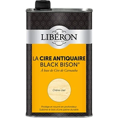 Imagen de LIBERON Cera anticuaria Black Bison líquida que aporta resistencia a los golpes y al agua