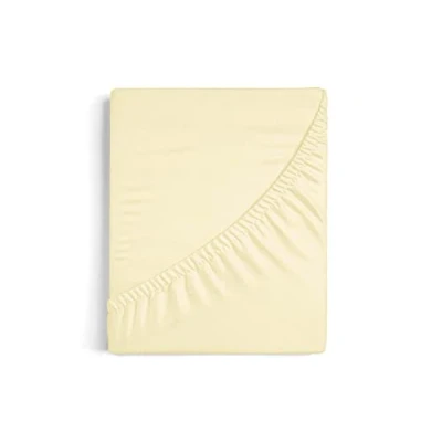 Imagen de Burrito Blanco Sábanas bajeras 200x190/200 cm Cama de 200 cm(+ Medidas Disponibles) Tejido Algodón Poliéster 50/50 Diseño A7 Amarillo