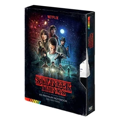 Imagen de Stranger Things Cuaderno de notas A5 Premium (VHS)