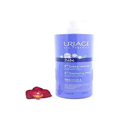 Imagen de Uriage Bébé 1ere Crème Lavante Crema Detergente Senza Sapone, 1000ml